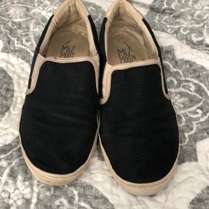 Memory foam slip on sneakers